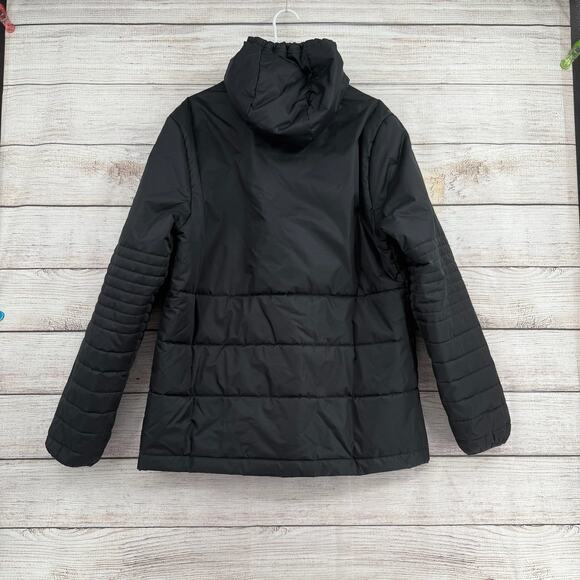 Adidas Tiro 17 LA Galaxy San Diego Winter Jacket Adult Large Black Puffer - Picture 2 of 12